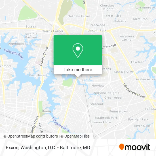 Exxon map