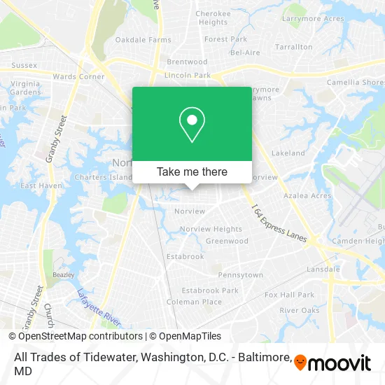 Mapa de All Trades of Tidewater