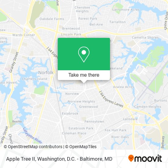Apple Tree II map