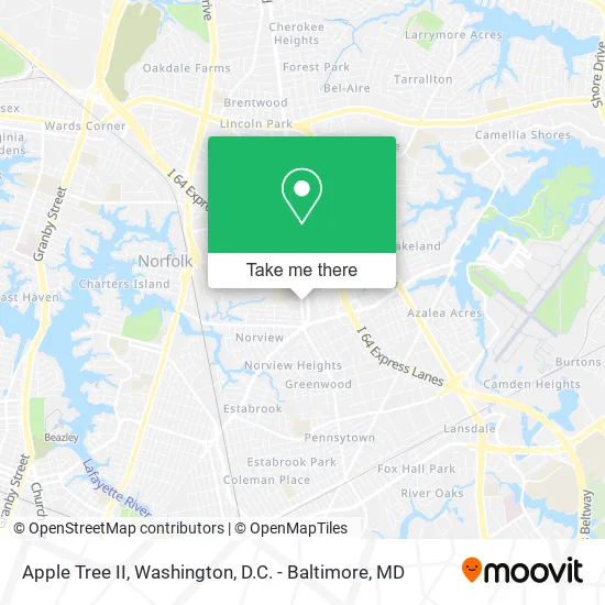 Apple Tree II map