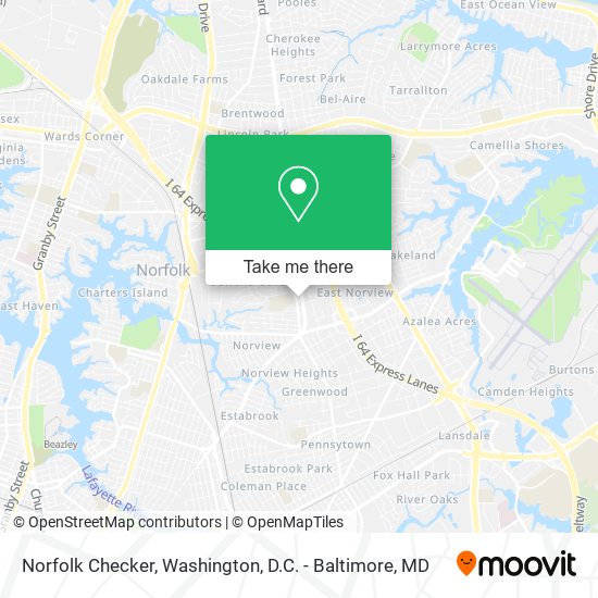 Norfolk Checker map