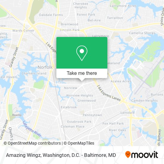Mapa de Amazing Wingz