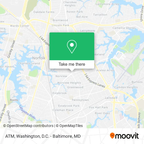 ATM map