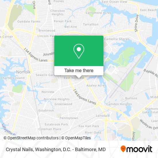 Crystal Nails map
