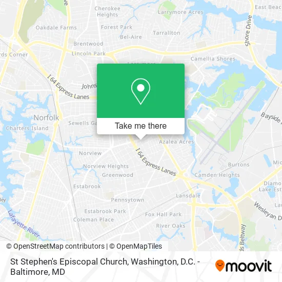 Mapa de St Stephen's Episcopal Church
