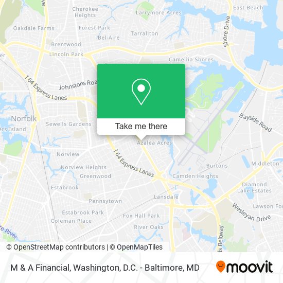 M & A Financial map