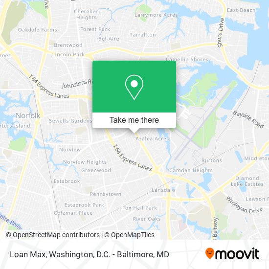 Loan Max map