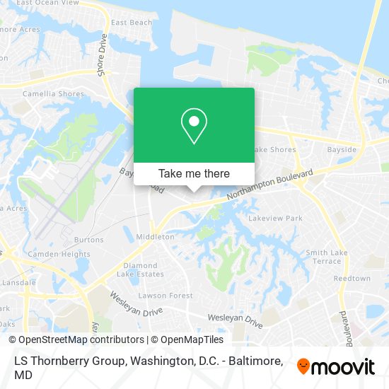 LS Thornberry Group map