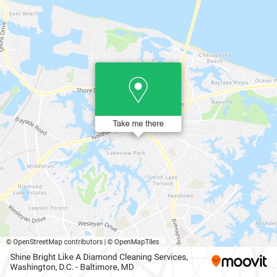Shine Bright Like A Diamond Cleaning Services map