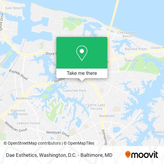 Dae Esthetics map