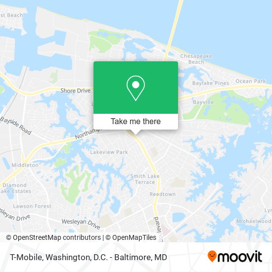 T-Mobile map