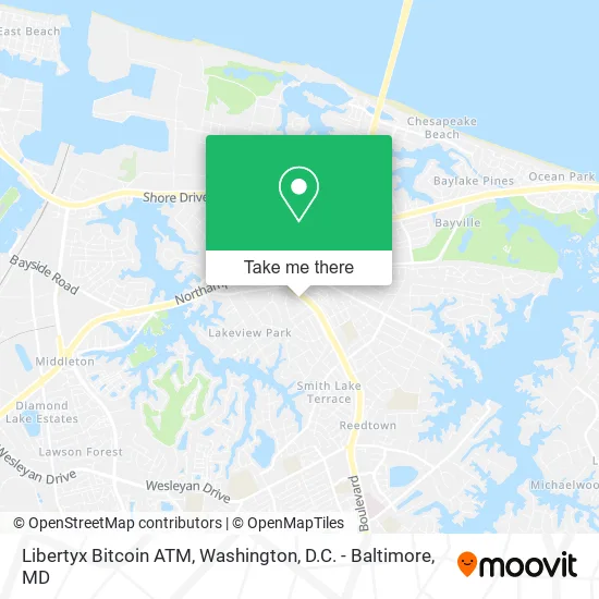 Libertyx Bitcoin ATM map