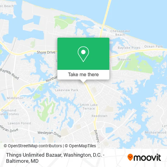 Things Unlimited Bazaar map
