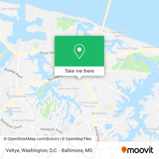 Veltye map
