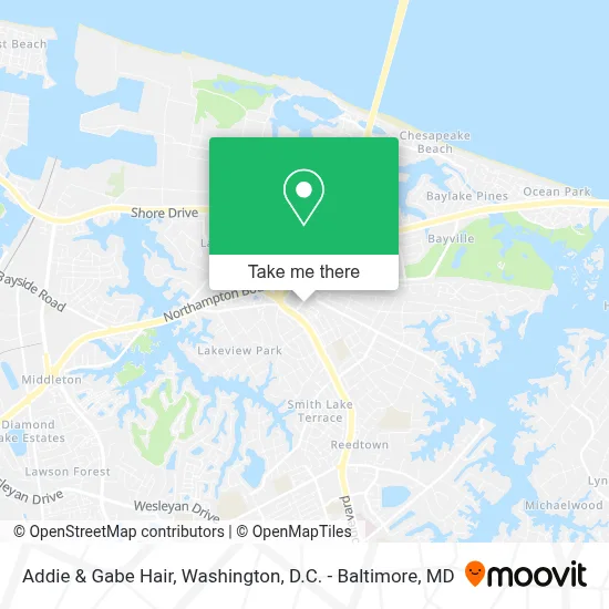 Addie & Gabe Hair map