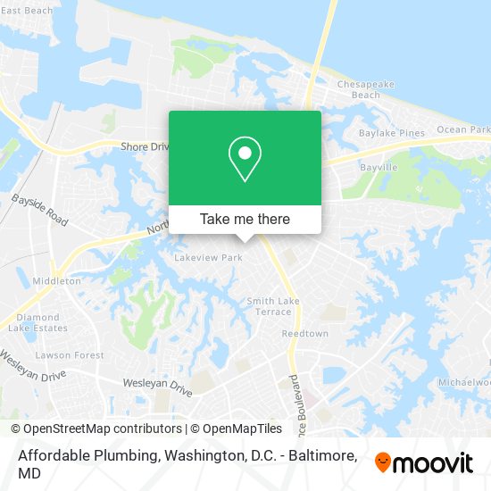 Affordable Plumbing map