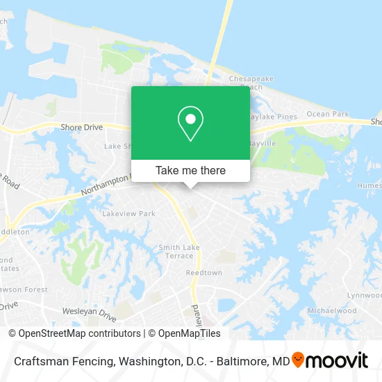 Craftsman Fencing map