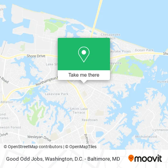 Good Odd Jobs map
