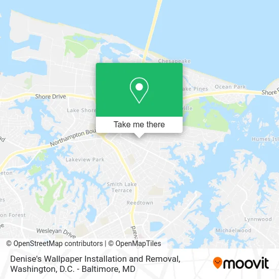 Denise's Wallpaper Installation and Removal map