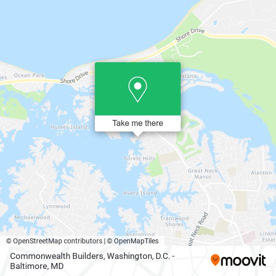 Mapa de Commonwealth Builders