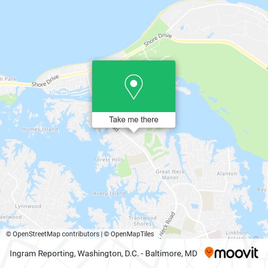 Ingram Reporting map