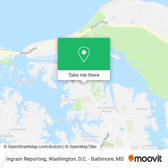 Ingram Reporting map