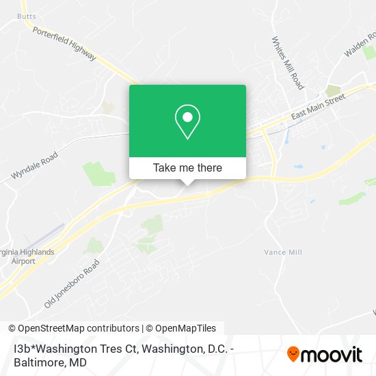 I3b*Washington Tres Ct map