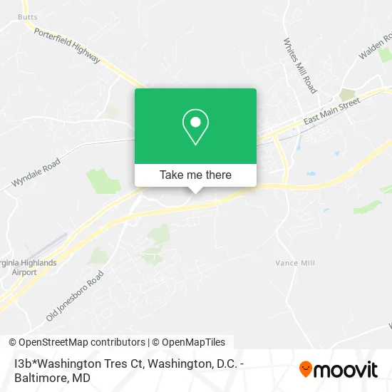 I3b*Washington Tres Ct map
