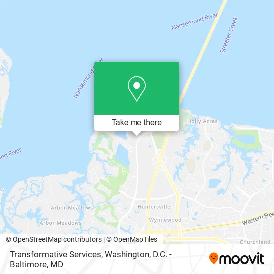 Transformative Services map