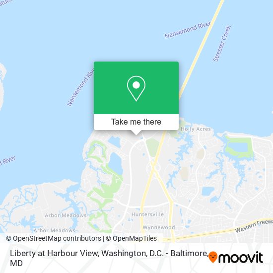 Mapa de Liberty at Harbour View