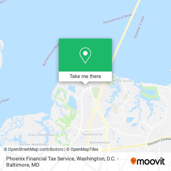 Phoenix Financial Tax Service map