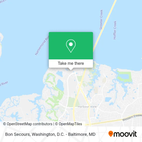 Bon Secours map