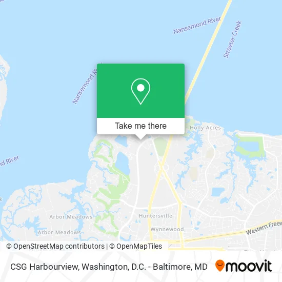 CSG Harbourview map