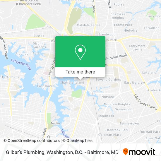 Gilbar's Plumbing map