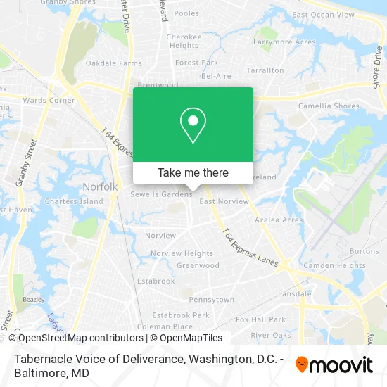 Tabernacle Voice of Deliverance map