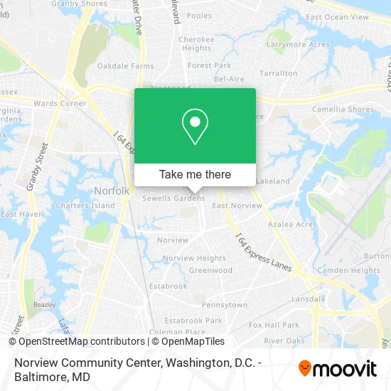 Mapa de Norview Community Center