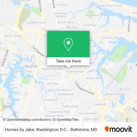 Homes by Jake map