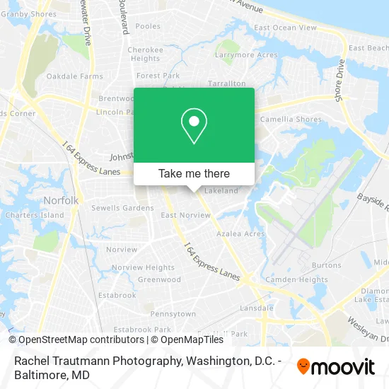 Rachel Trautmann Photography map