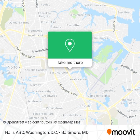 Nails ABC map