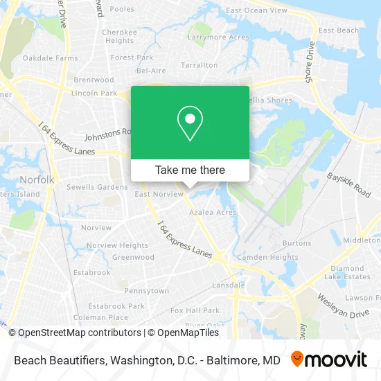 Beach Beautifiers map