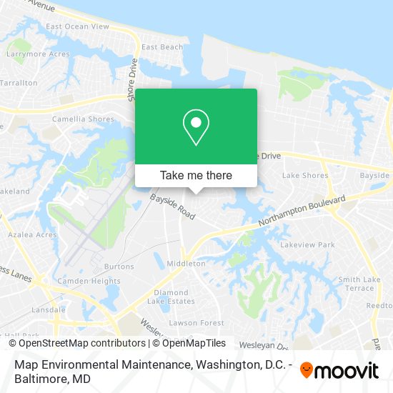 Mapa de Map Environmental Maintenance