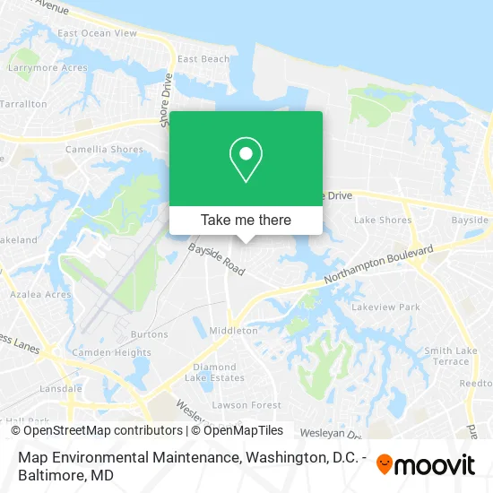 Map Environmental Maintenance map