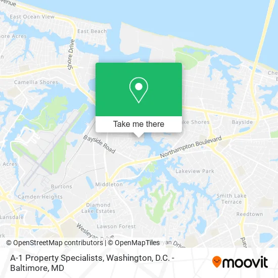 Mapa de A-1 Property Specialists