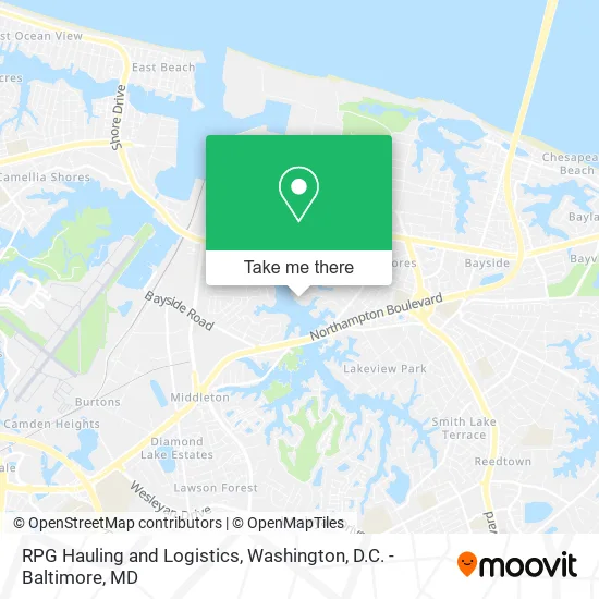 RPG Hauling and Logistics map