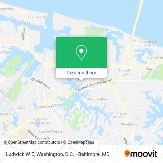 Ludwick W E map