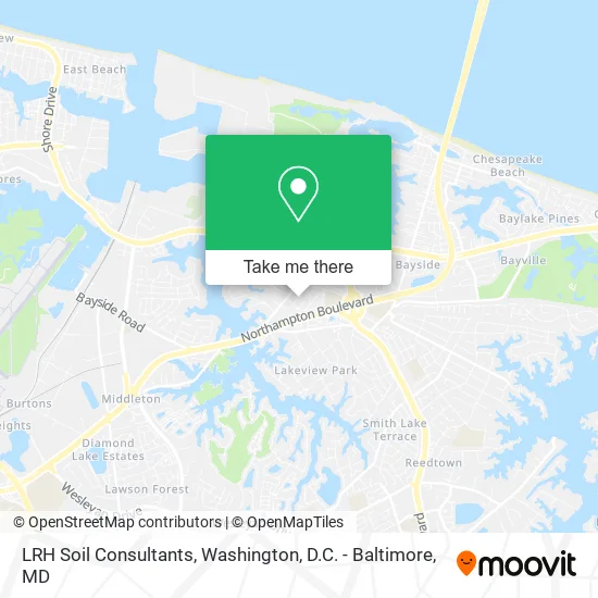 LRH Soil Consultants map