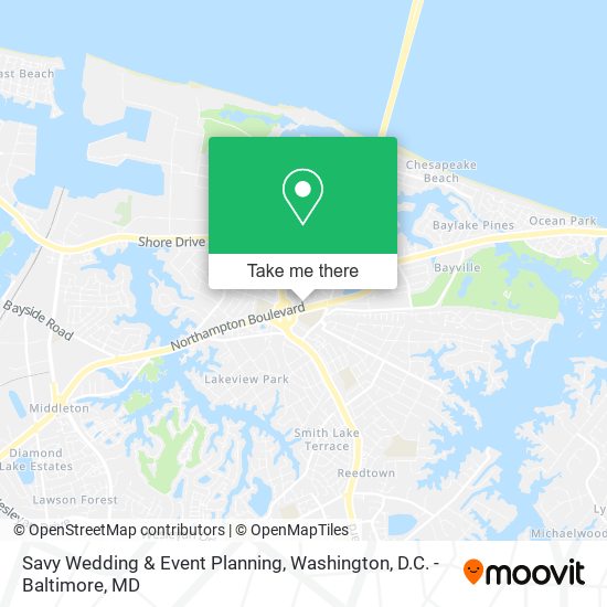 Mapa de Savy Wedding & Event Planning