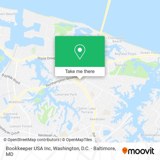 Mapa de Bookkeeper USA Inc