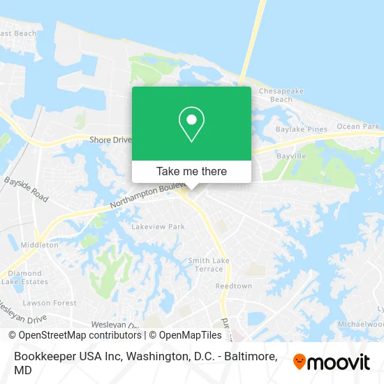 Bookkeeper USA Inc map