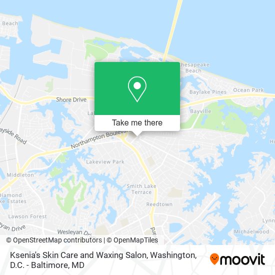 Ksenia's Skin Care and Waxing Salon map